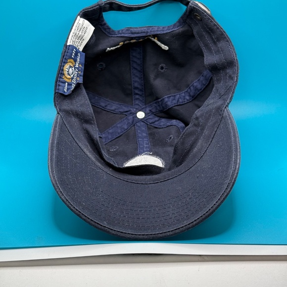 Walt Disney World Golf Hat Cap Strapback Black (Faded) 1971 Round Patch Logo - Picture 9 of 12